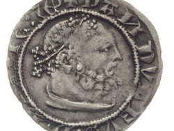 Soldino d’argento coniato a Brescia nei primi anni del ’400 Soldino d’argento coniato a Brescia nei primi anni del ’400